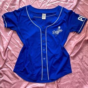Pink Victorias Secret Dodgers Top 💙